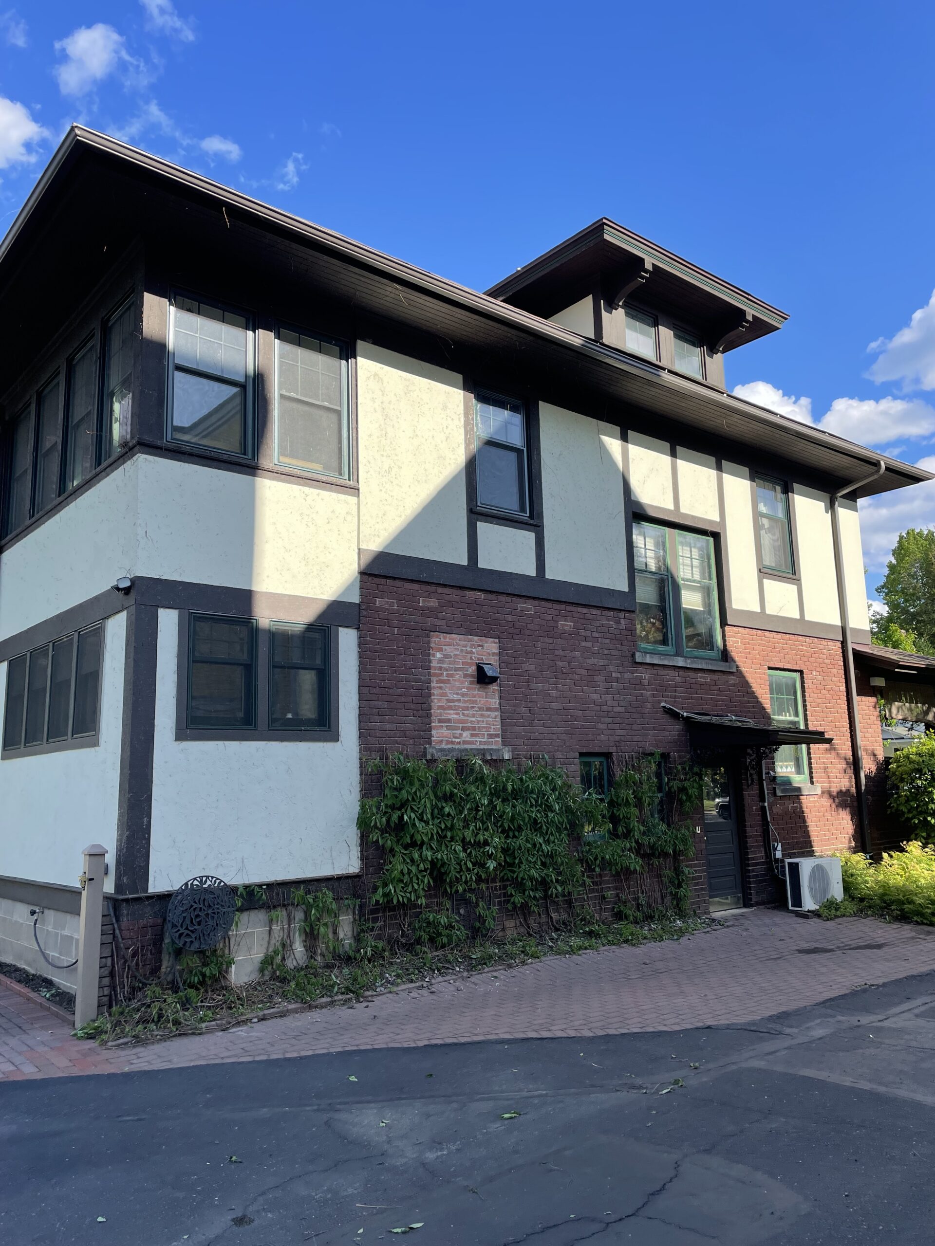 After exterior work