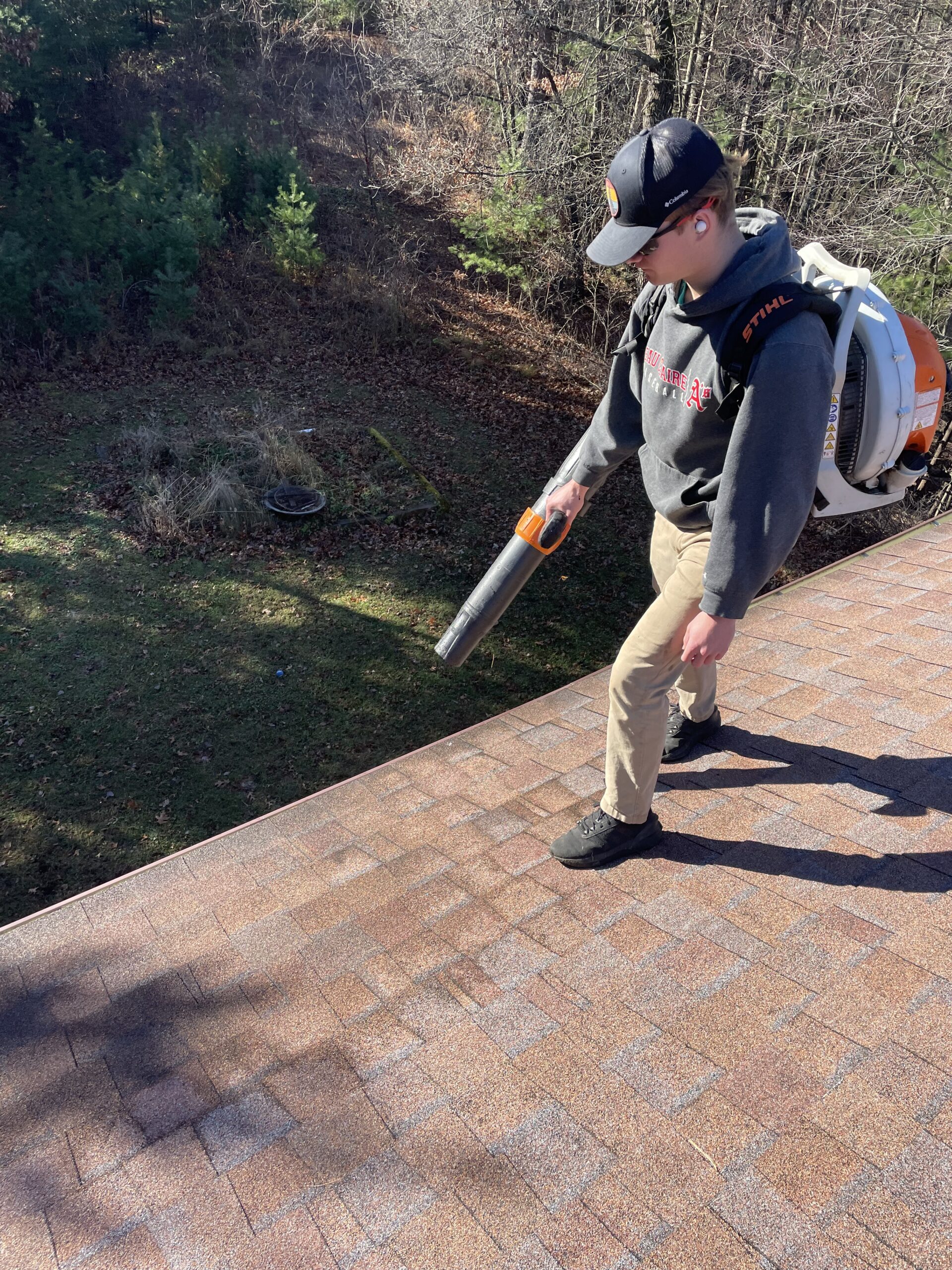 Gutter cleaning